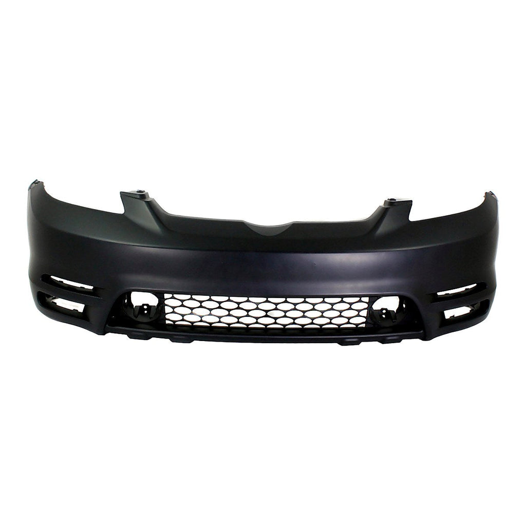 2003-2004 Toyota Matrix Front Bumper Fr, to1000236. Front view.