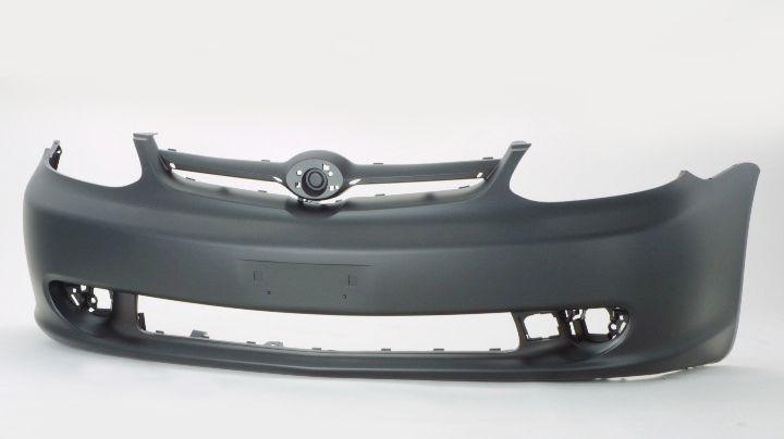 2003-2005 Toyota Echo Front Bumper Primed Without Spoiler Cpe/Sdn , TO1000253. Precision fitment for collision repair.