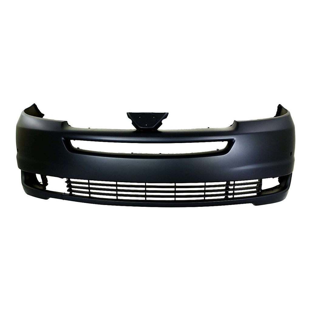 2004-2005 Toyota Sienna Front Bumper Fr, to1000269. Front view.