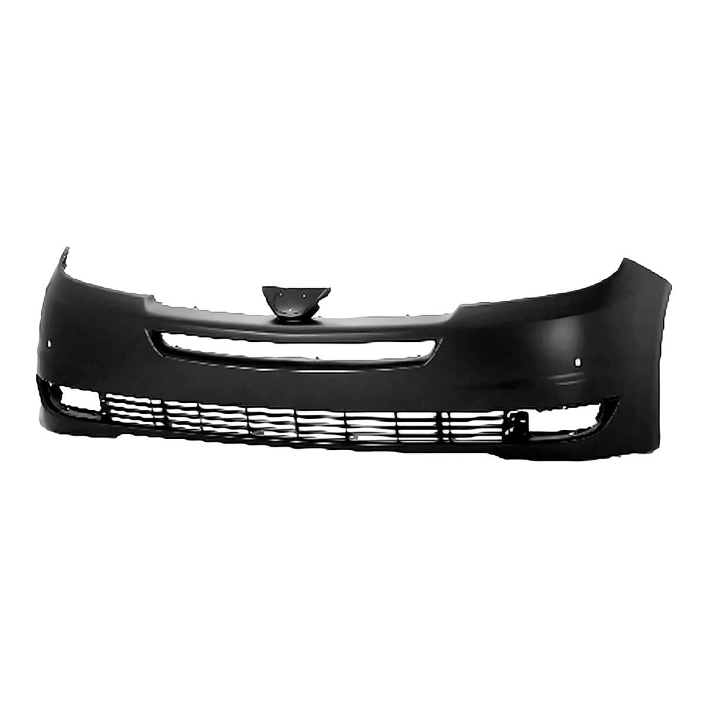 2004-2005 Toyota Sienna Front Bumper Fr, to1000270. Front view.