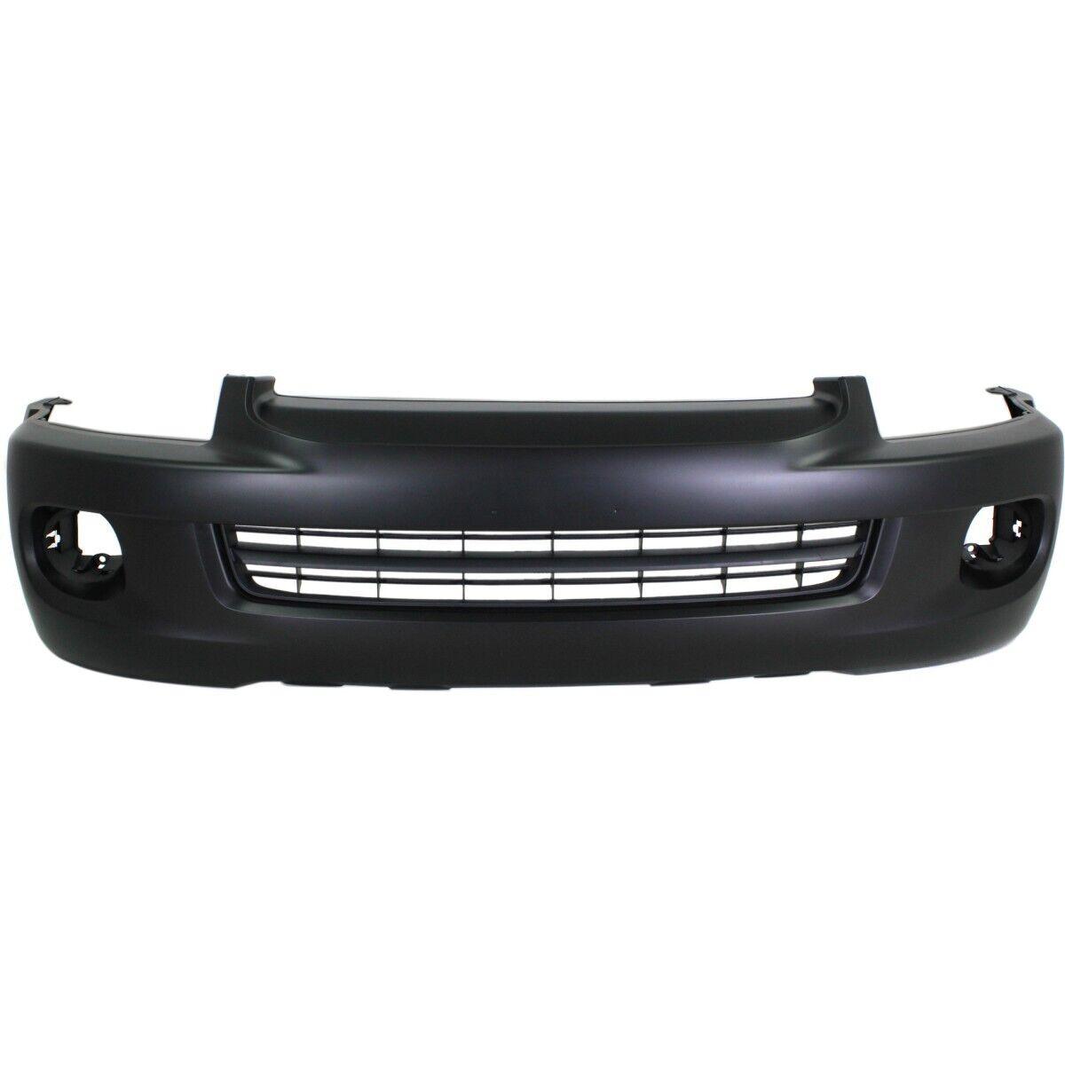 2005-2007 Toyota Sequoia Front Bumper Primed Ptm With Textured Grille , TO1000293. Professional-grade auto body part.