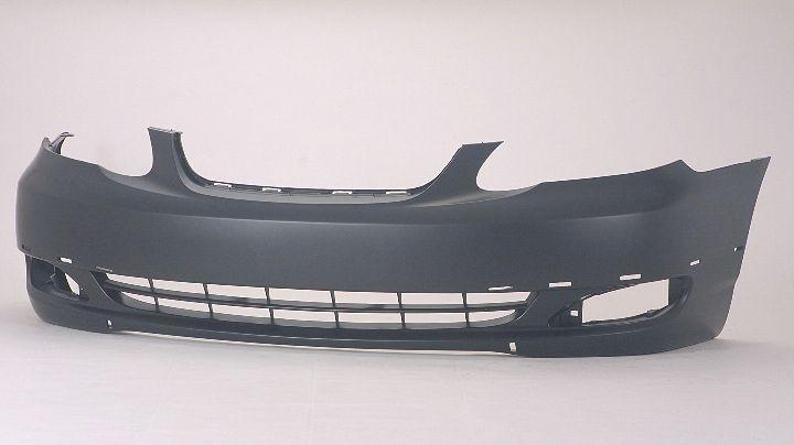 2005-2008 Toyota Corolla Sedan Front Bumper Primed S-Xrs Model , TO1000298. Direct fit for easy installation.