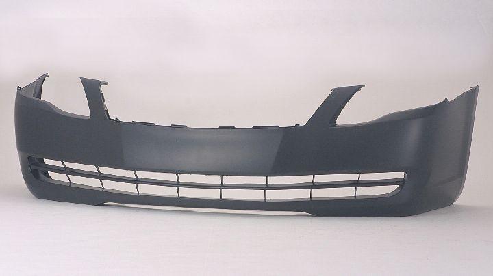 2005-2007 Toyota Avalon Front Bumper Primed Xl Without Fog Lamp Hole , TO1000308. Factory-style replacement part.