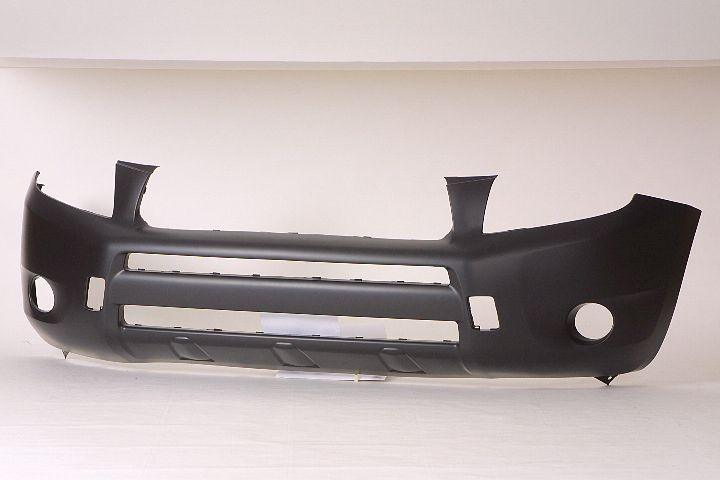 2006-2008 Toyota Rav4 Front Bumper Primed Without Flare Base/Ltd Model , TO1000319. Precision fitment for collision repair.