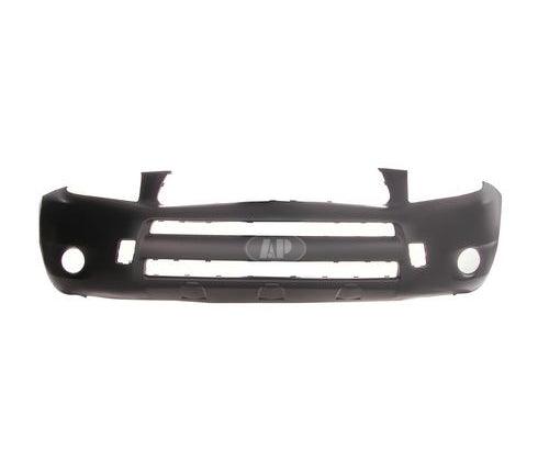 2006-2008 Toyota Rav4 Front Bumper Primed With Flare Sport/Ltd Model , TO1000320. OEM-quality exterior component.