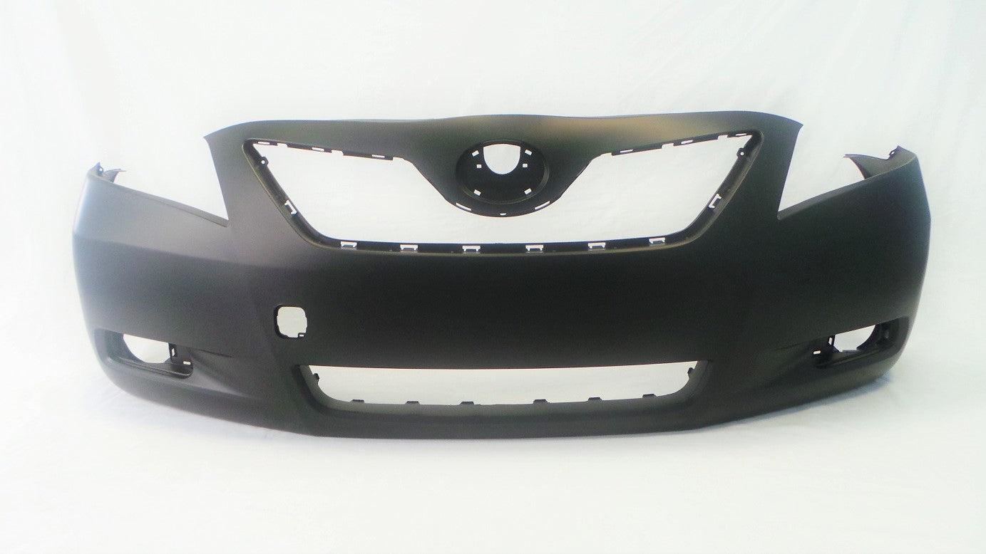 2007-2009 Toyota Camry Front Bumper Primed , TO1000327. Designed for OEM alignment.