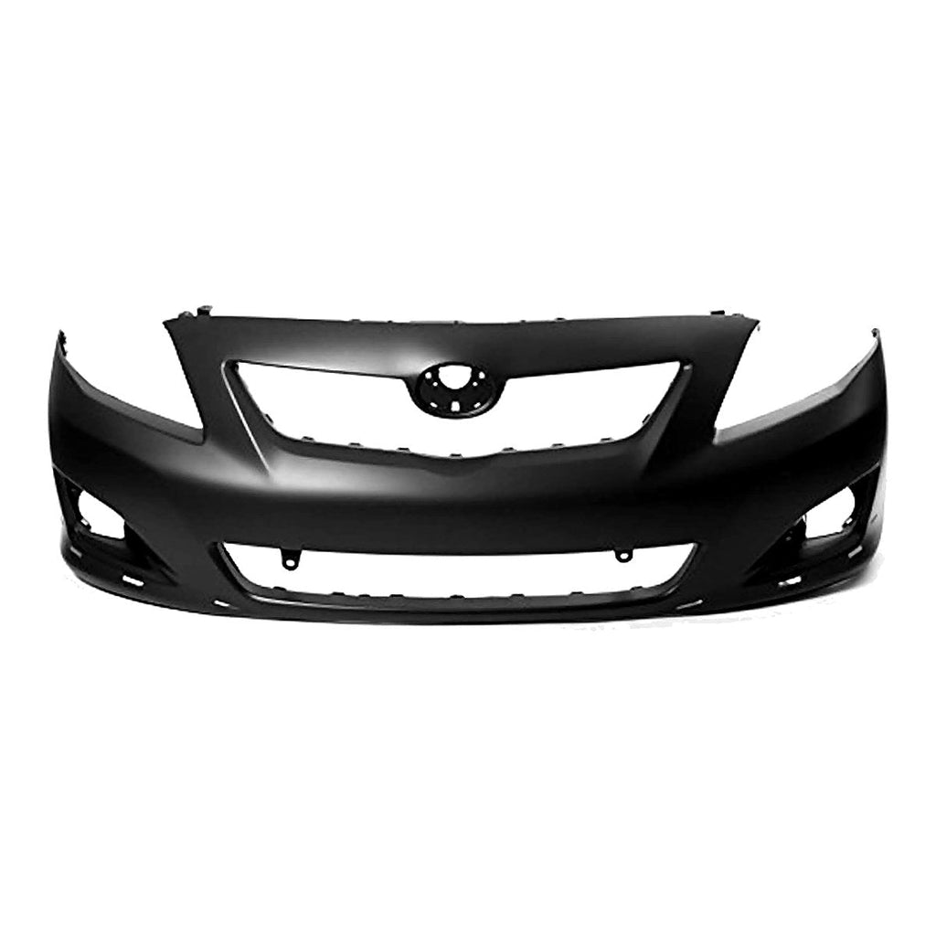 2009-2010 Toyota Corolla Sedan Front Bumper Fr, to1000342. Front view.