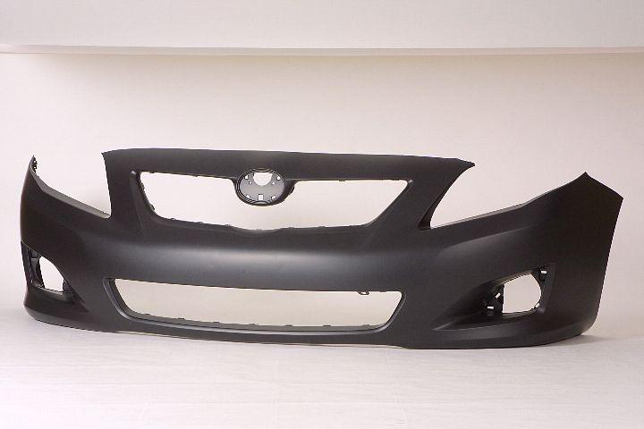 2009-2010 Toyota Corolla Sedan Front Bumper Primed Ce/Le/Xle Model , TO1000343. High-quality aftermarket part.