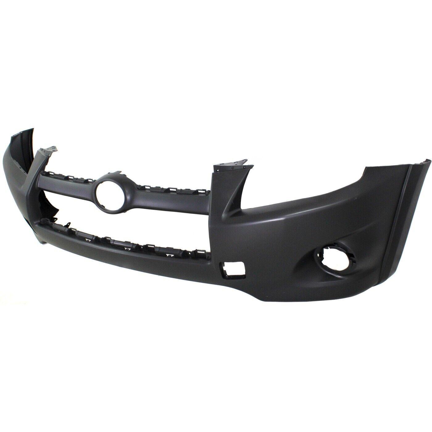 2009-2012 Toyota Rav4 Front Bumper Primed Ltd , TO1000350. Designed for OEM alignment.