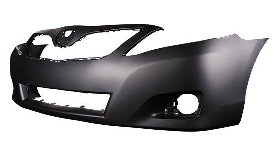2010-2011 Toyota Camry Front Bumper Primed Le/Xle/Base Model , TO1000356. Designed for OEM alignment.