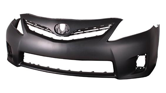 2010-2011 Toyota Camry Hybrid Front Bumper Primed , TO1000370. Precision fitment for collision repair.