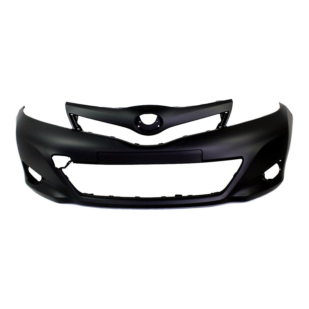 2012-2014 Toyota Yaris Hatchback Front Bumper Fr, to1000381. Front view.