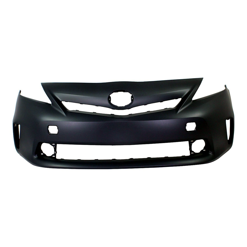 2012-2014 Toyota Prius V Front Bumper Fr, to1000387. Front view.