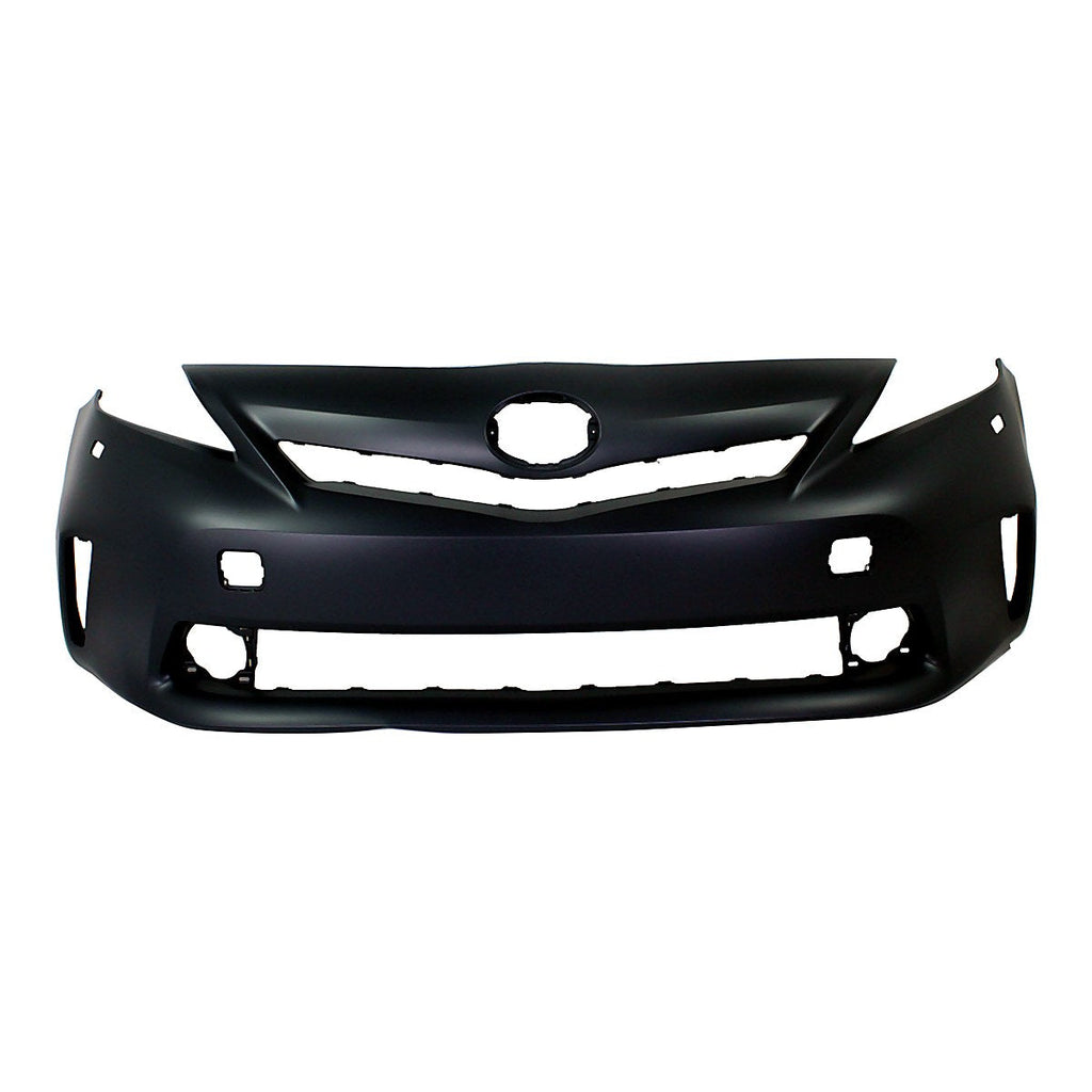 2012-2014 Toyota Prius V Front Bumper Fr, to1000389. Front view.