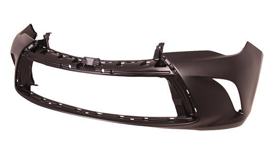 2015-2017 Toyota Camry Hybrid Front Bumper Primed , TO1000409. OEM-style replacement.