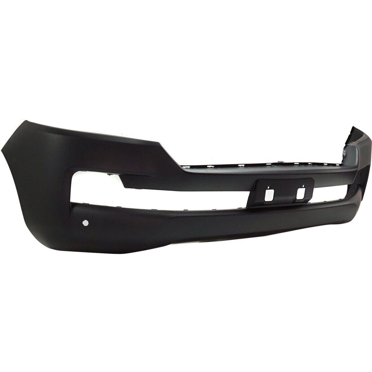 2016-2021 Toyota Land Cruiser Front Bumper Primed Without Washer With Sensor , TO1000422. OEM-quality exterior component.