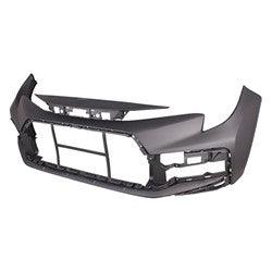2020-2023 Toyota Corolla Sedan Front Bumper Primed Se/Xse , TO1000465. Angle view for visual reference.