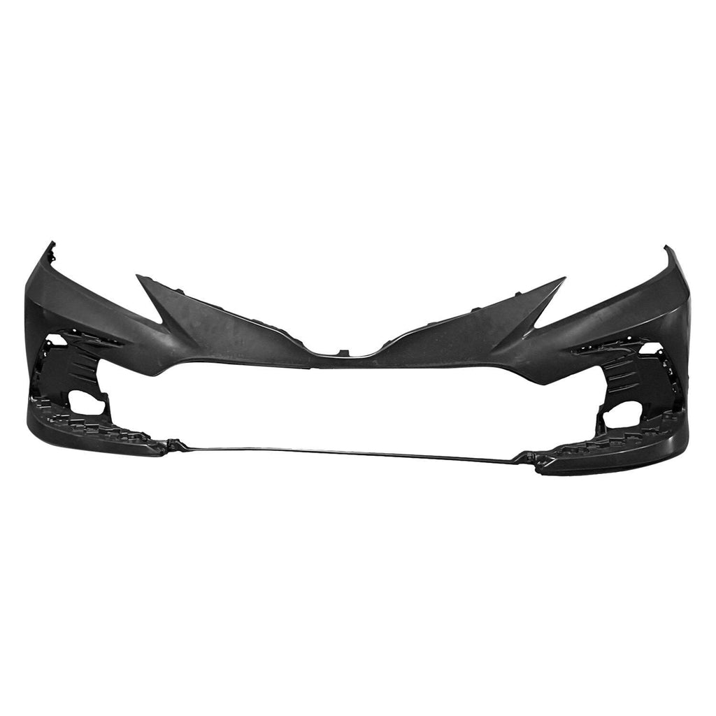 2021-2023 Toyota Camry Front Bumper , TO1000466. Side view of the replacement part.