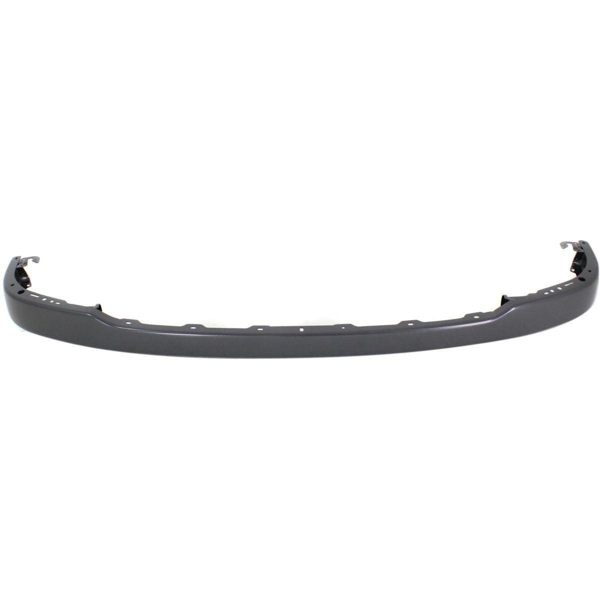 2001-2004 Toyota Tacoma Bumper Front Gray , TO1002175. Angle view for visual reference.