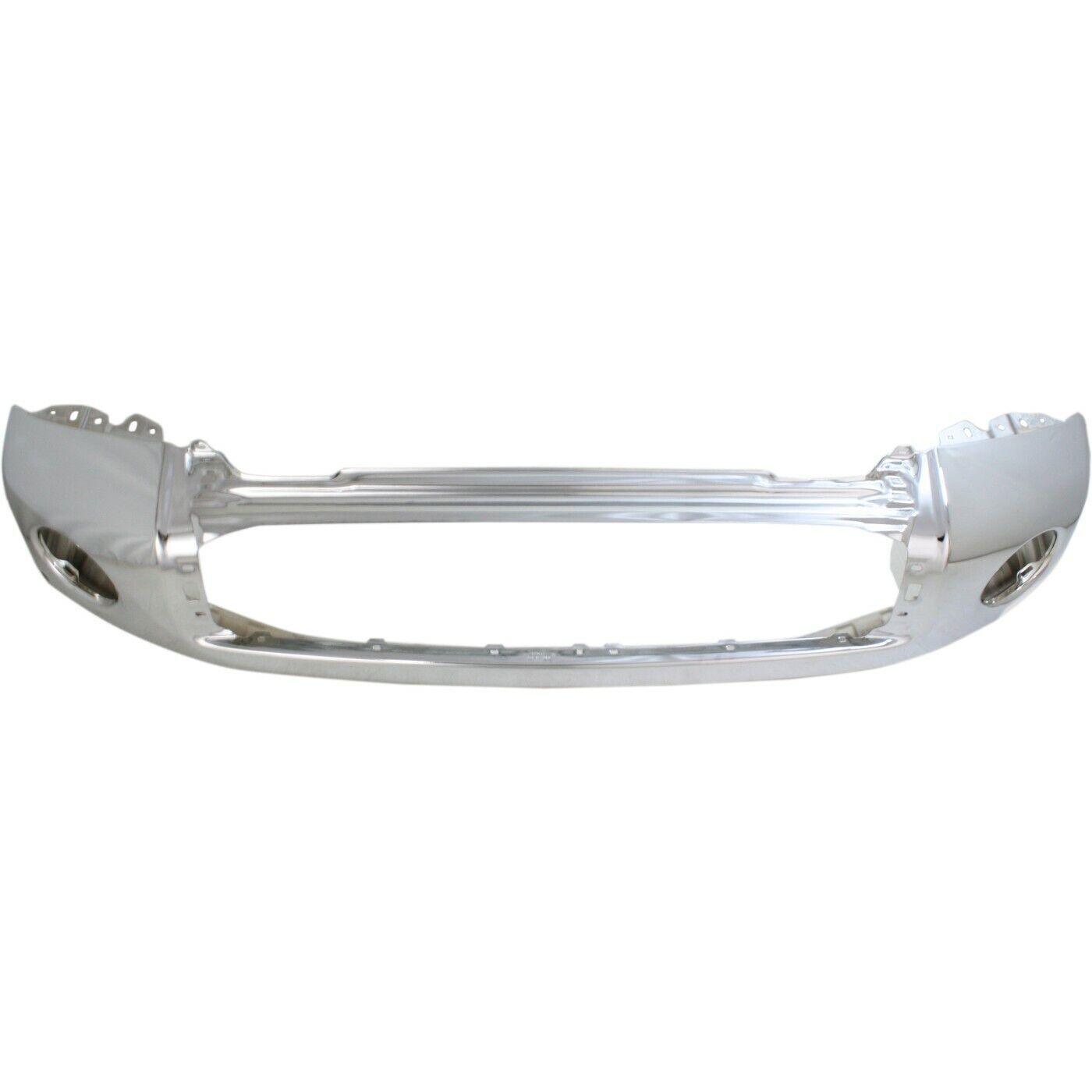2007-2013 Toyota Tundra Front Bumper Face Bar Chrome With Sensor , TO1002181. Durable and impact-resistant.