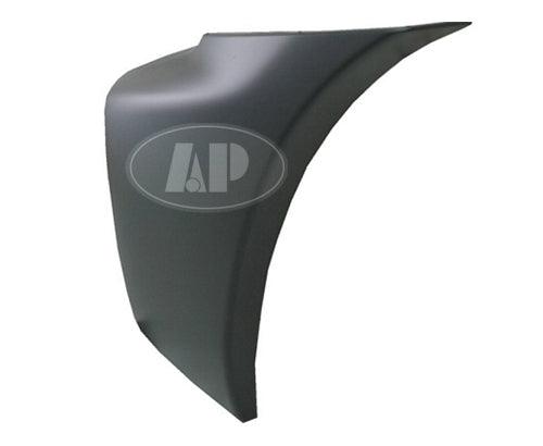 2005-2011 Toyota Tacoma Bumper End Front Driver Side Matt-Black X-Runner Model , TO1004176. Angle view for visual reference.