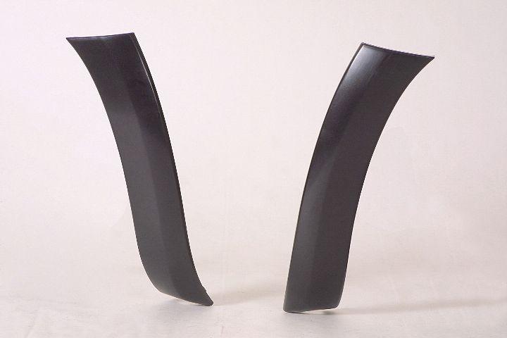 2006-2008 Toyota Rav4 Bumper End Front Passenger Side Matte-Black , TO1005173. Factory-style replacement part.