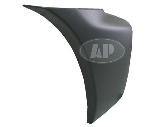2005-2011 Toyota Tacoma Bumper End Front Passenger Side Matt-Black X-Runner Model , TO1005176. Exact fit for vehicle restoration.