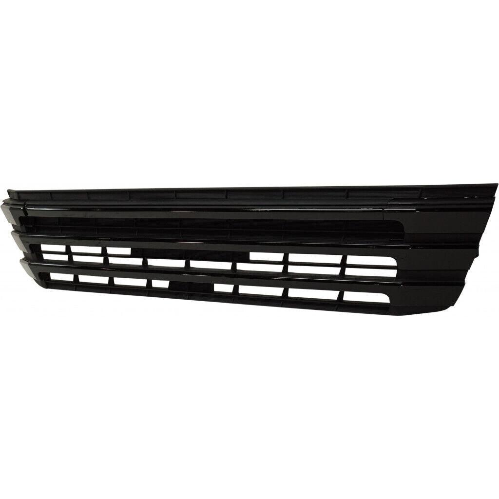 2017-2019 Toyota Highlander Grille Lower Matte Black With Black Moulding , TO1036172. Perfect fit and finish.