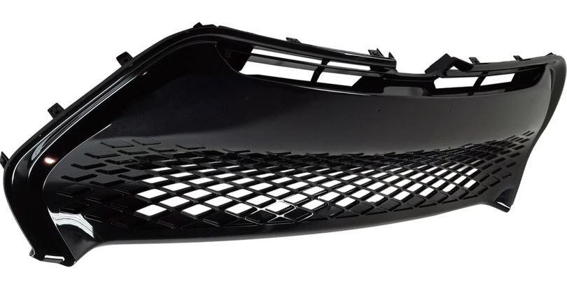 2017-2019 Toyota Corolla Sedan Grille Lower Ptd Dark Gray With Mesh Se/Xse , TO1036178. Angle view for visual reference.