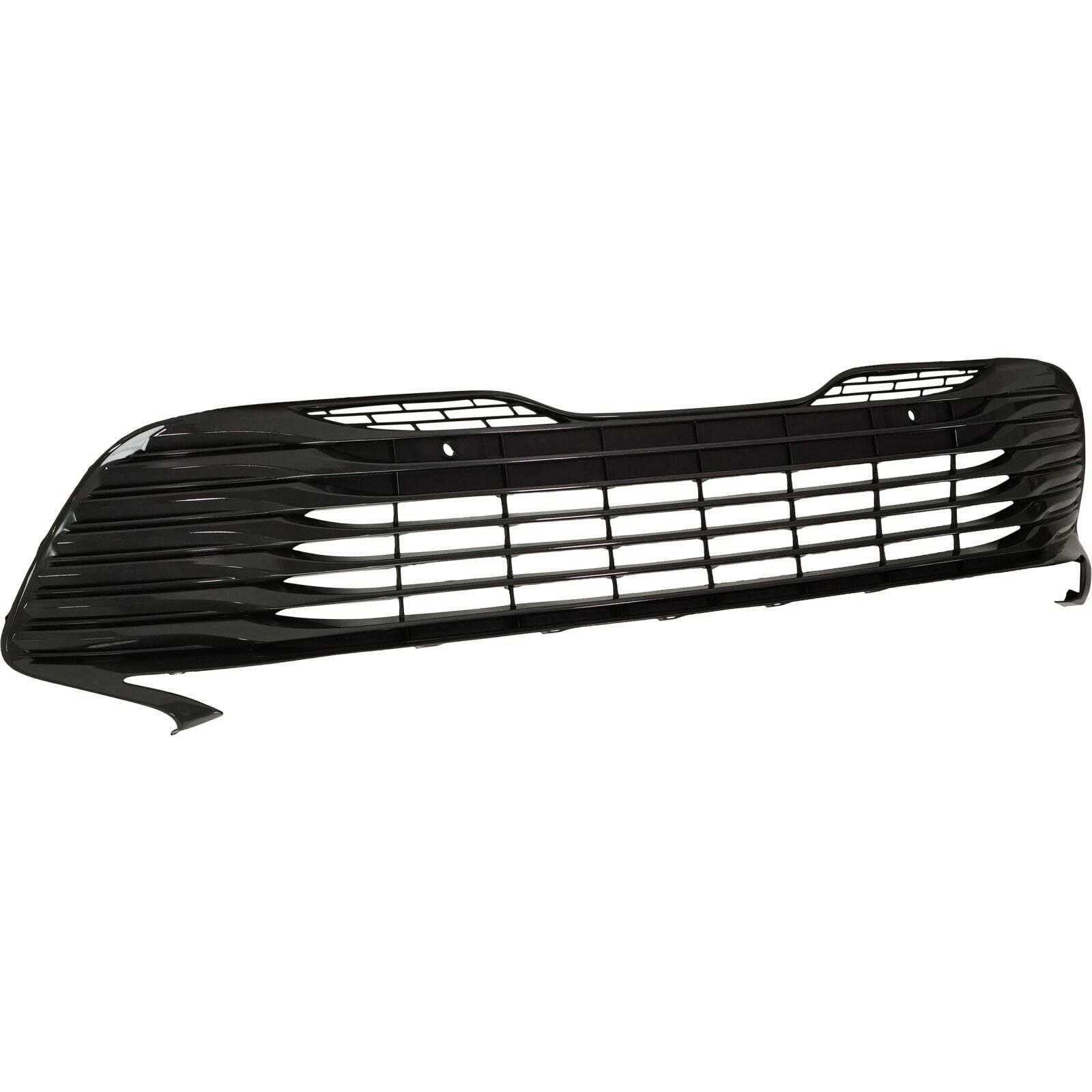 2018-2020 Toyota Camry Grille Lower Ptd Dark Gray Bar Style With Sensor Xle , TO1036184. Perfect fit and finish.