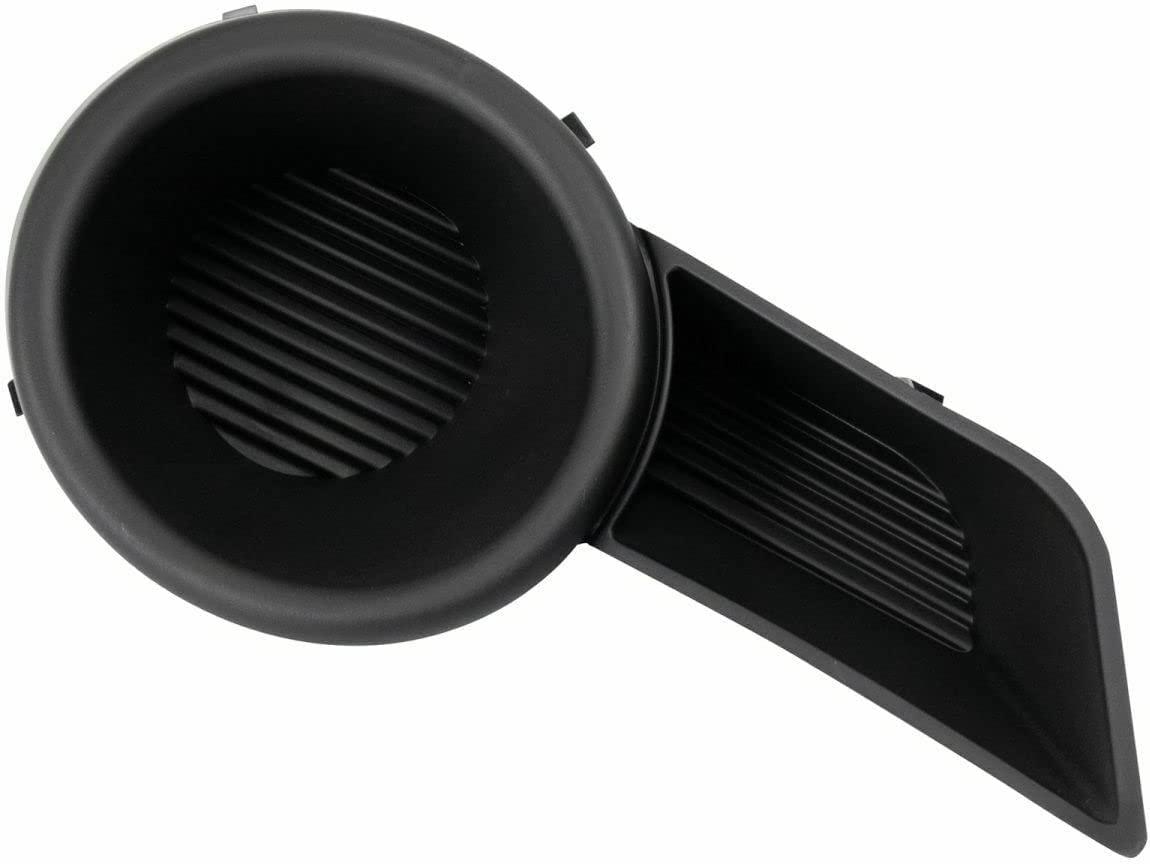 2008-2010 Toyota Highlander Fog Lamp Cover Front Driver Side Matte-Black , TO1038120. OEM-style replacement.