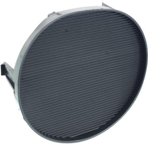 2005-2008 Toyota Matrix Fog Lamp Cover Front Driver Side Round Matte Black , TO1038121. Direct fit for easy installation.