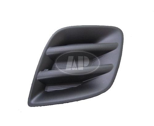 2009-2012 Toyota Rav4 Fog Lamp Cover Front Driver Side Matte-Black Base/Sport , TO1038127. Installed view for reference.