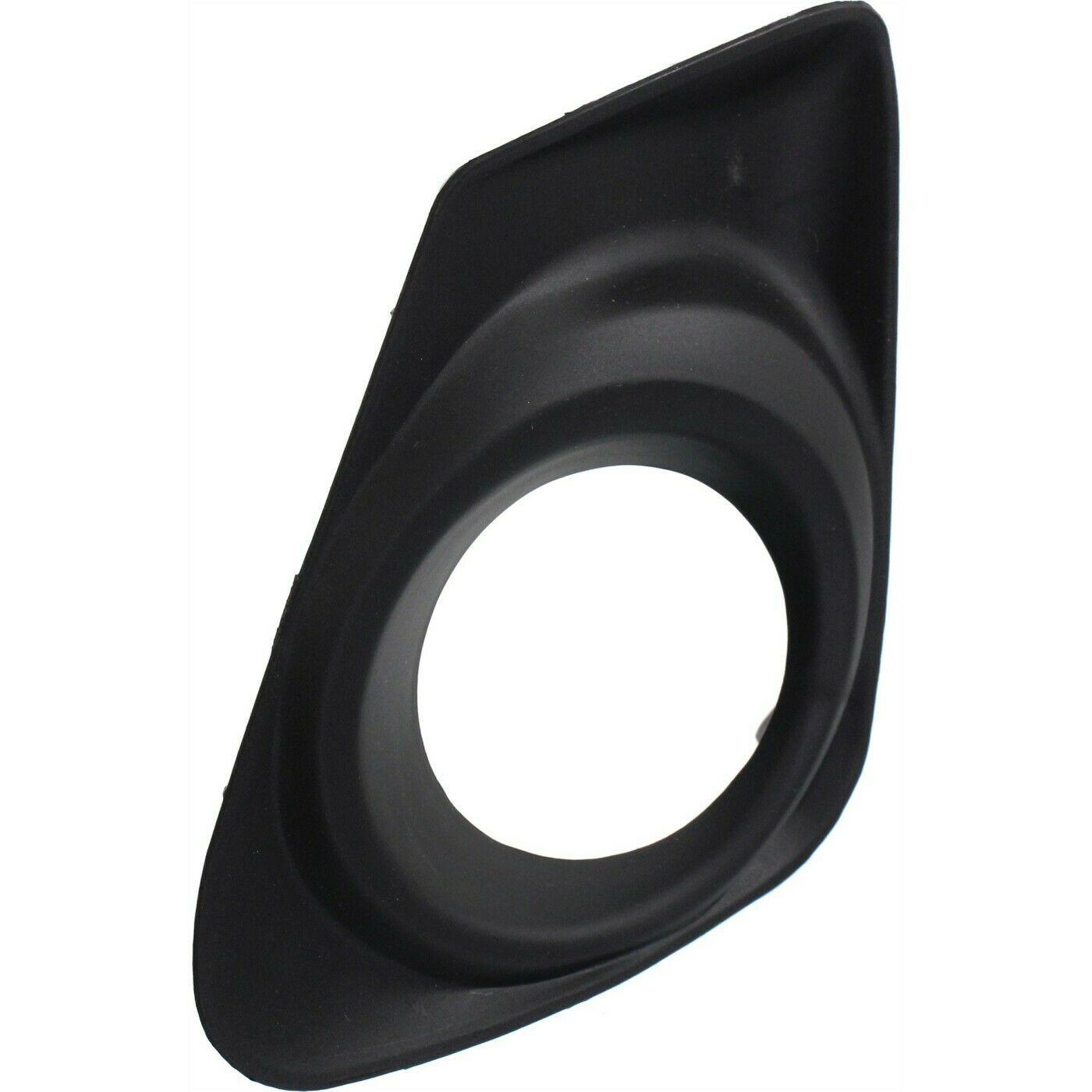 2011-2013 Toyota Corolla Sedan Fog Lamp Bezel Front Driver Side , TO1038139. Angle view for visual reference.