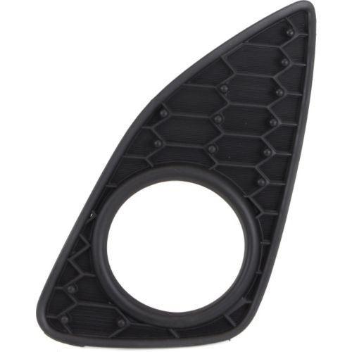 2012-2014 Toyota Yaris Hatchback Fog Lamp Bezel Front Driver Side Se , TO1038159. Installed view for reference.