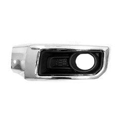2014-2023 Toyota 4Runner Fog Lamp Bezel Front Driver Side With Chrome Trim Ltd Model , TO1038180. Made with quality materials.