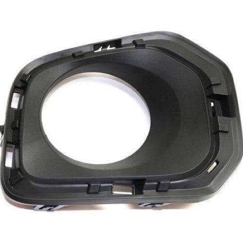 2016-2023 Toyota Tacoma Fog Lamp Bezel Front Driver Side , TO1038187. Side view of the replacement part.