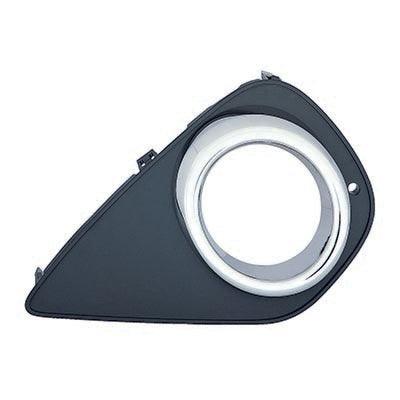 2015-2017 Toyota Yaris Hatchback Fog Lamp Bezel Front Driver Side , TO1038189. Tested for reliable performance.