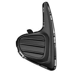 2018-2019 Toyota Yaris Hatchback Fog Lamp Cover Front Driver Side Textured Ce/Le/L Model , TO1038220. OEM-style replacement.
