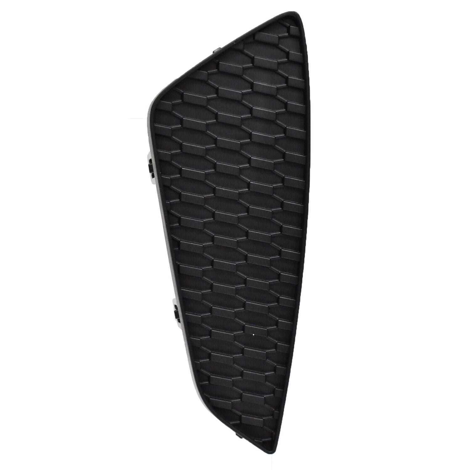 2021-2023 Toyota Sienna Grille Front Driver Side Black Textured , TO1038248. Side view of the replacement part.