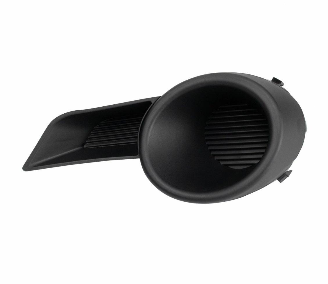 2008-2010 Toyota Highlander Hybrid Fog Lamp Cover Front Passenger Side Matte-Black , TO1039120. OEM-style replacement.