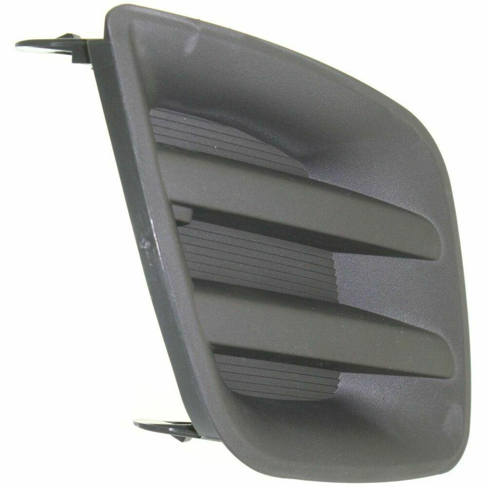 2009-2012 Toyota Rav4 Fog Lamp Cover Front Passenger Side Matte-Black Base/Sport , TO1039127. Tested for reliable performance.