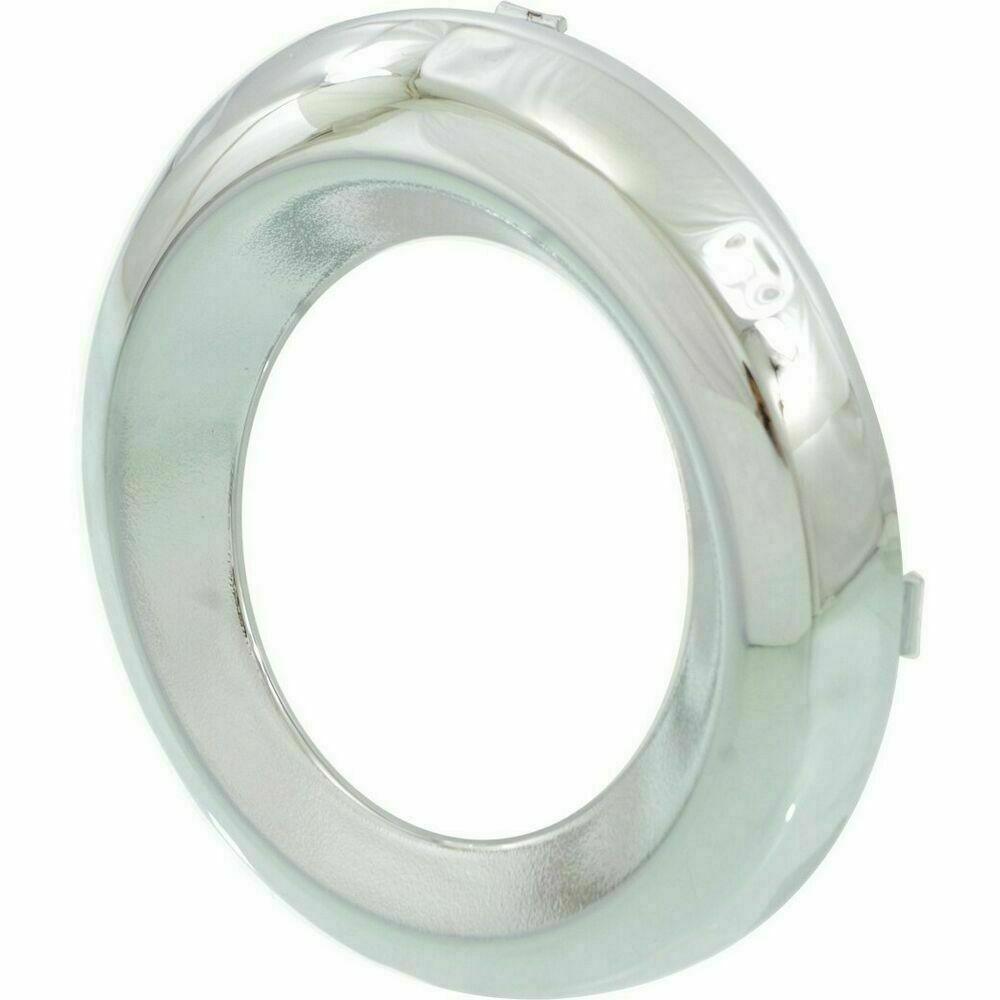 2009-2012 Toyota Rav4 Fog Lamp Bezel Front Passenger Side Chrome Ring Ltd , TO1039128. Angle view for visual reference.
