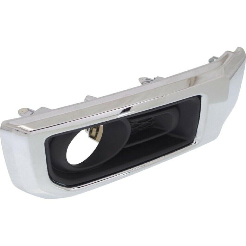 2014-2023 Toyota 4Runner Fog Lamp Bezel Front Passenger Side With Chrome Trim Ltd Model , TO1039180. Factory-style replacement part.