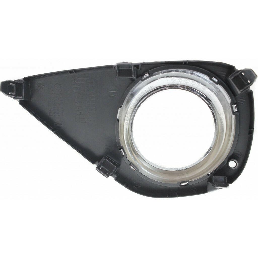 2015-2017 Toyota Yaris Hatchback Fog Lamp Bezel Front Passenger Side , TO1039189. Precision fitment for collision repair.