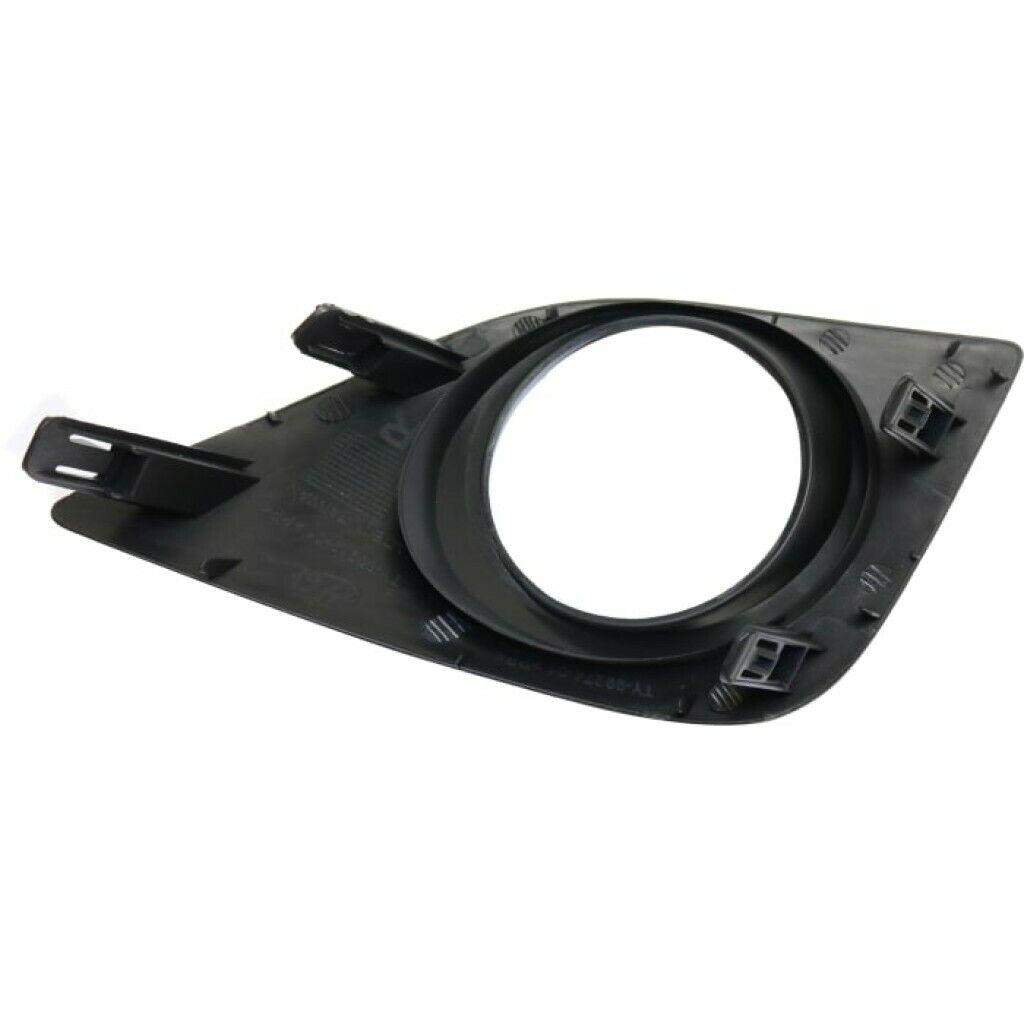 2015-2016 Toyota Corolla Sedan Fog Lamp Bezel Front Passenger Side , TO1039196. Professional-grade auto body part.