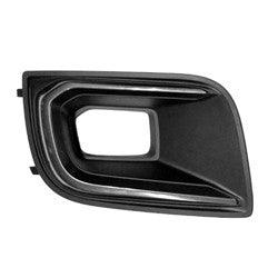 2018-2022 Toyota Sequoia Fog Lamp Bezel Front Passenger Side , TO1039218. Side view of the replacement part.