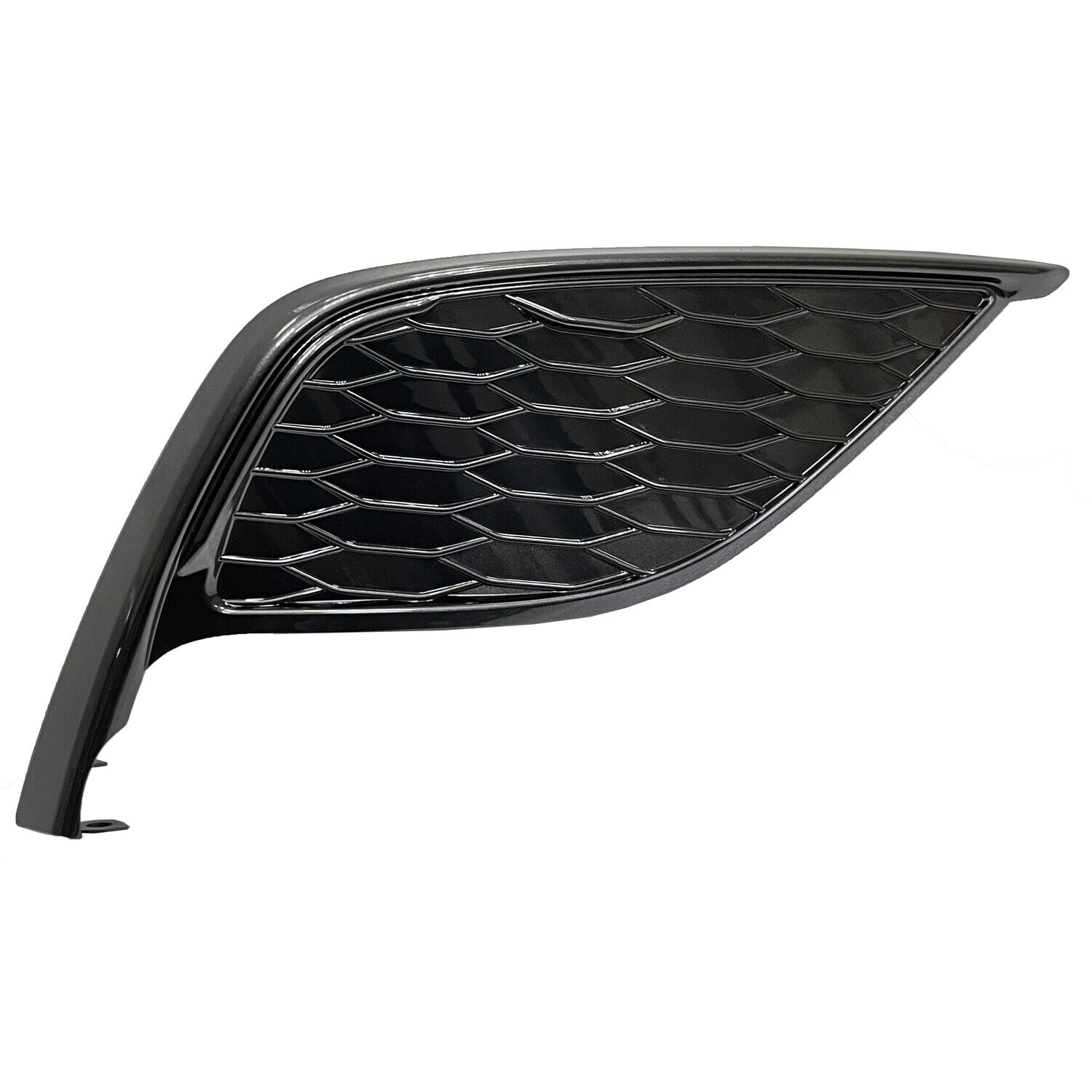 2021-2023 Toyota Camry Hybrid Fog Lamp Cover Passenger Side Dark Gray Xse Model , TO1039243. Installed view for reference.