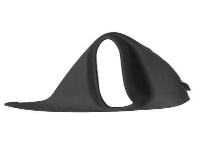 2017-2022 Toyota Prius Prime Fog Lamp Bezel Passenger Side Textured Black , TO1039250. OEM-quality exterior component.