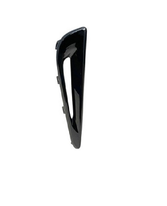 2021-2022 Toyota Prius Bumper Molding Front Passenger Side Gloss Black Without Led Lamp , TO1039261. Replacement part ready for install.